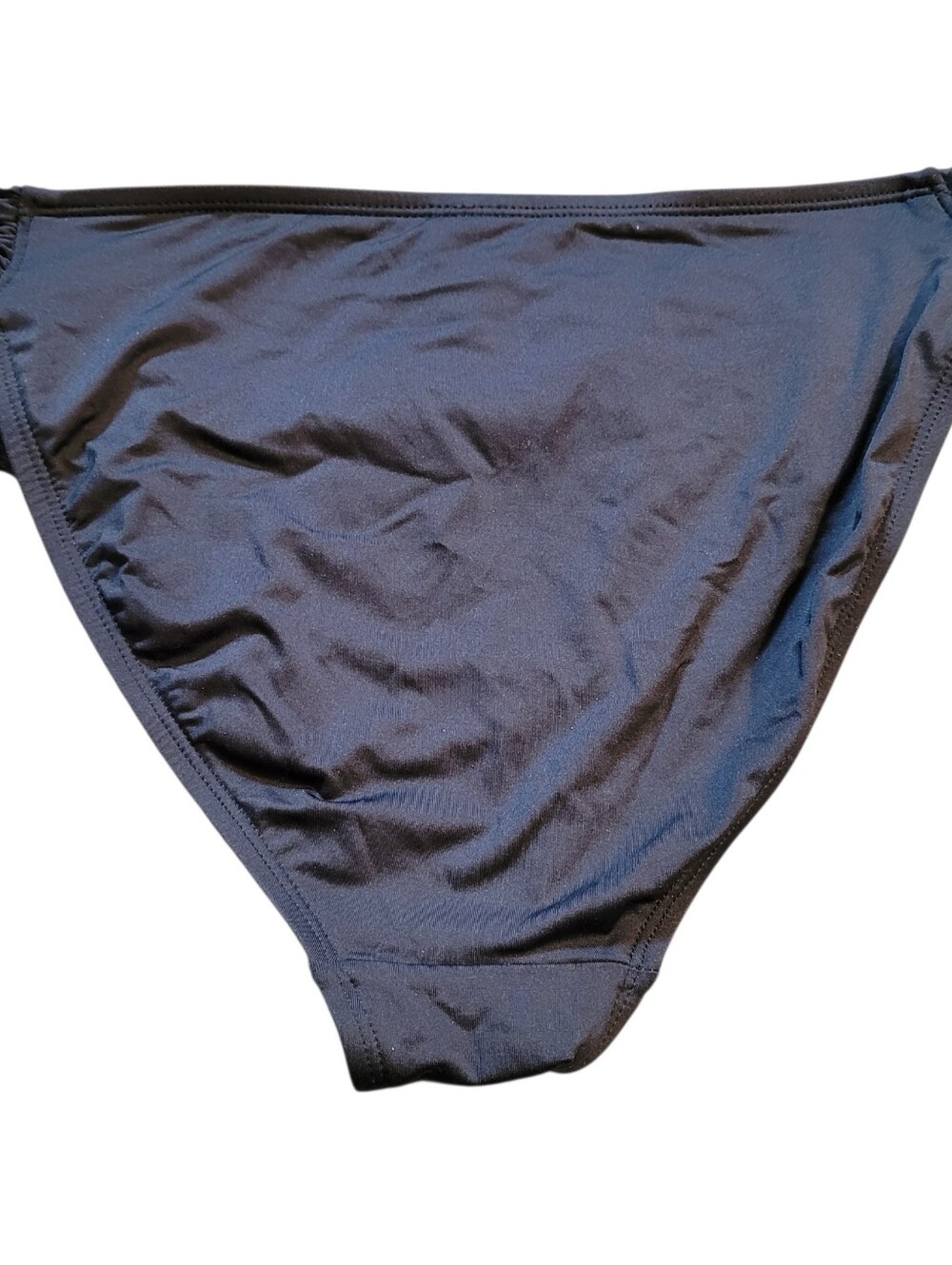 Mossimo Bikini Bottom Bathing Suit Size XL Blue Scrunch Sides - Picture 2 of 4